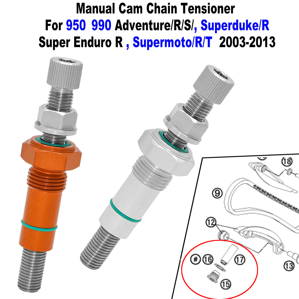 Drag Chain Cnc - CNC-Kettenspanner-Einsteller mit manueller Steuerung für KTM