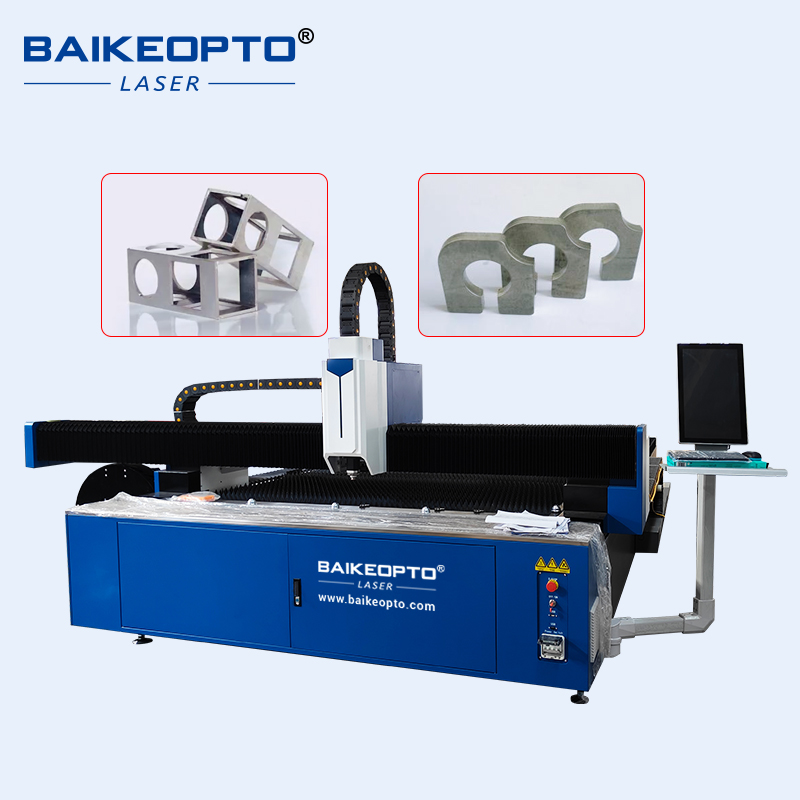 Industrial Laser Cutter For Metal - CNC Blech- und Rohr-Kombi-Faserlaserschneider mit Autofokus-Laserkopf,