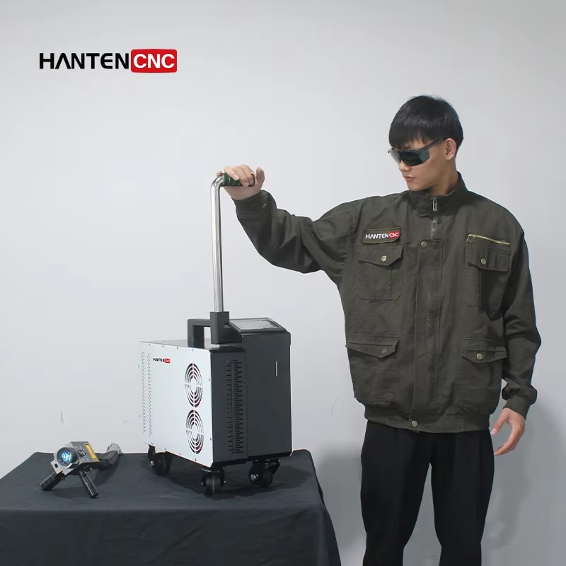 Industrial Laser Paint Remover - Kompaktes Laser-Reinigungsgerät zur Entfernung von Metallrost,