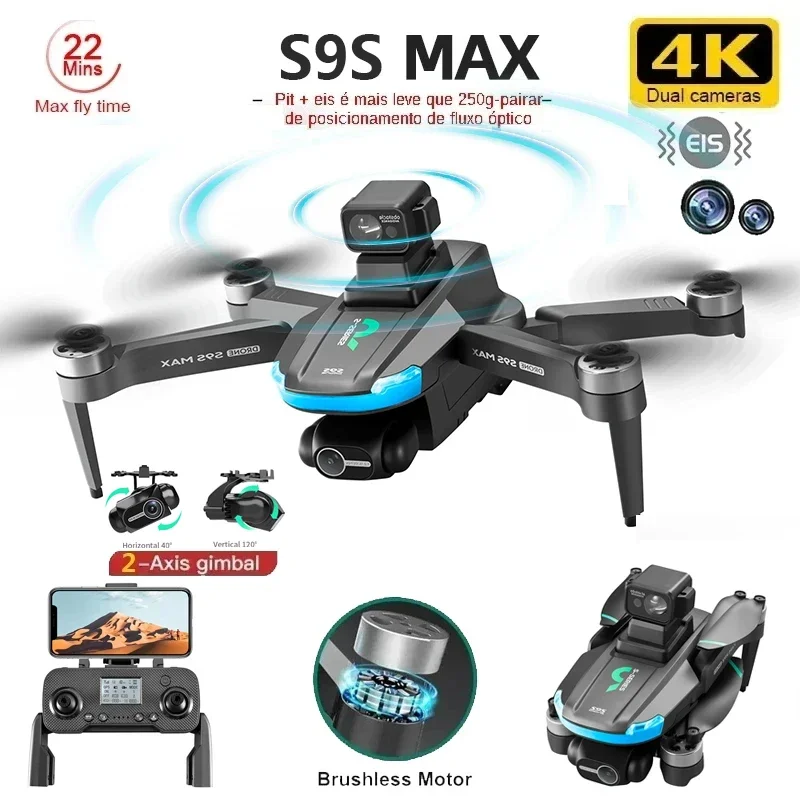 Industrial Handheld Laser - NEUE S9S MAX MINI Drone 4K