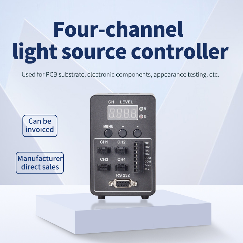 Industrial Visual - 4-Kanal Externer Leistungsregler Visuelle Erkennung LED-Beleuchtung