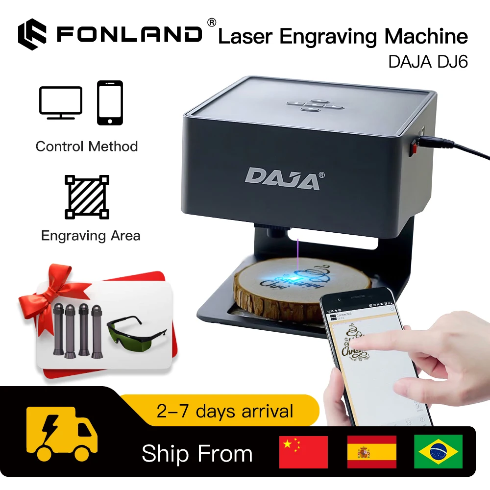 Industrial Handheld Laser - DAJA Lasergravierer CNC DIY DJ6 Lasergravurmaschine
