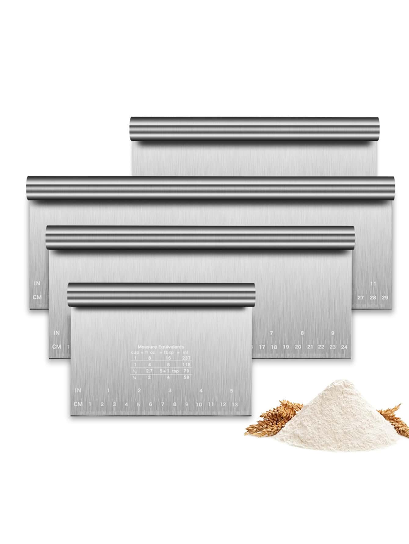 Industrial Laser Blasting - Teig- und Gebäck-Schneidebank aus Edelstahl, Pizzaschneider