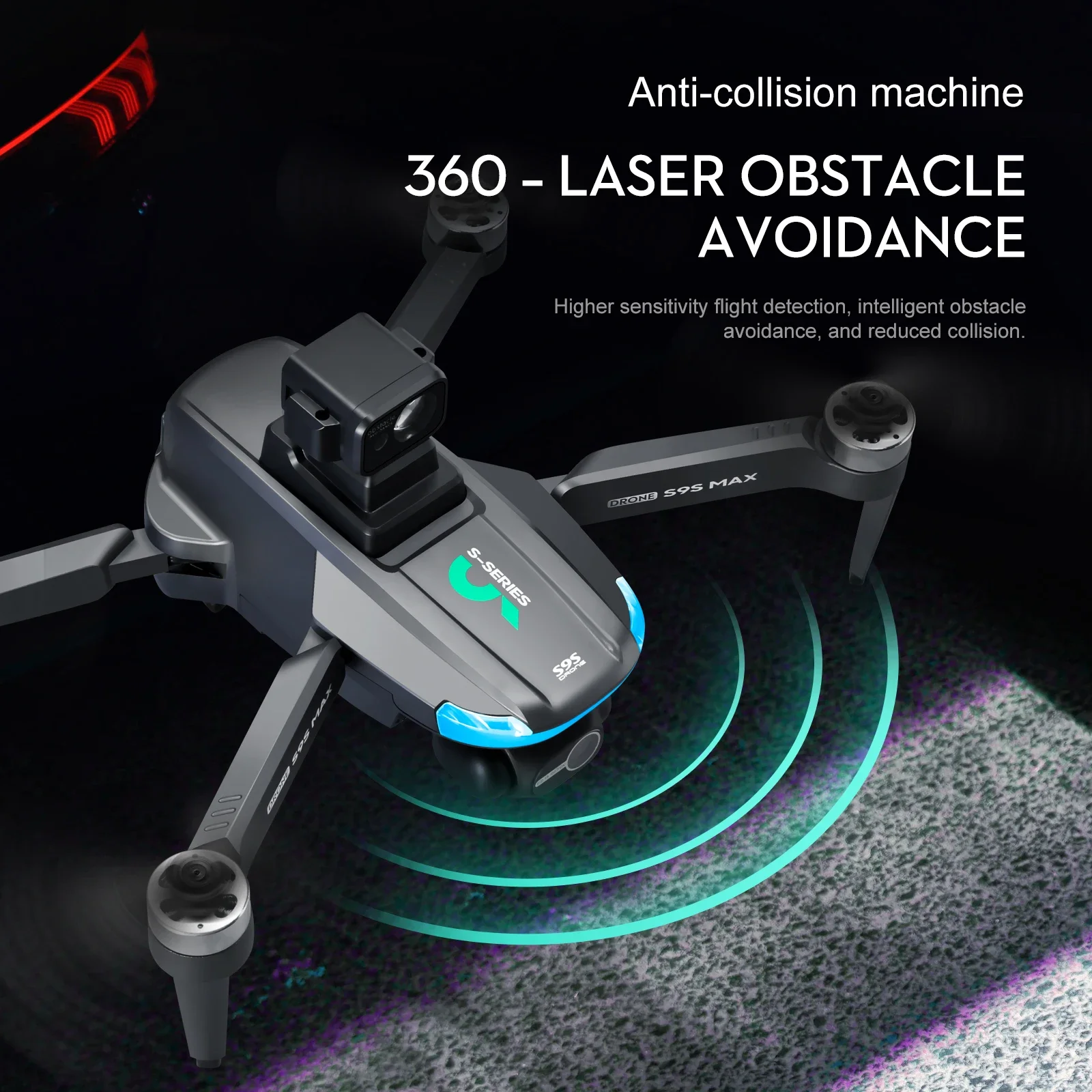 NEUE S9S MAX MINI Drone 4K 2-A – Industrial Handheld Laser Bewertung und Preis