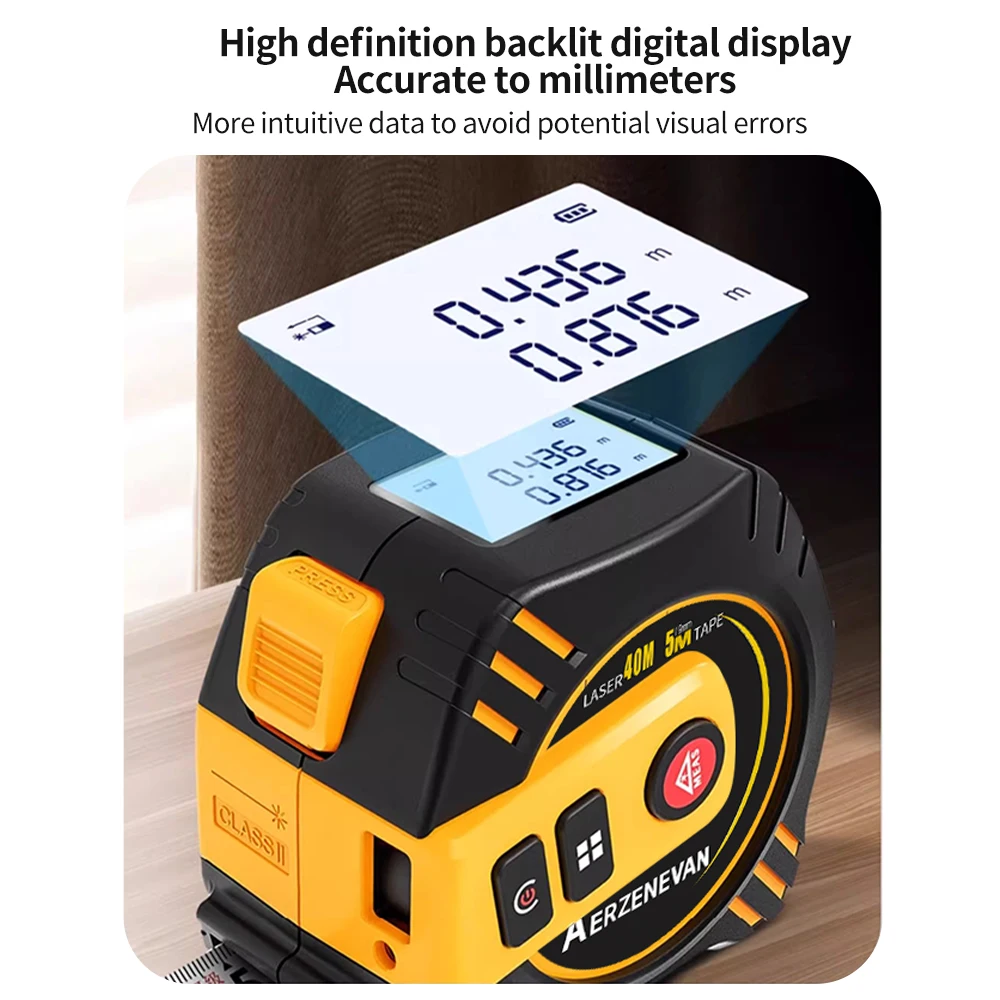 80m Laser-Messband Messwerkzeu – Industrial Laser Training Bewertung und Preis