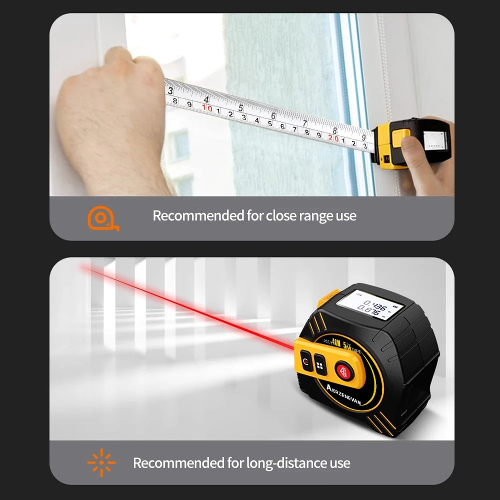 80m Laser-Messband Messwerkzeu – Industrial Laser Training Bewertung und Preis