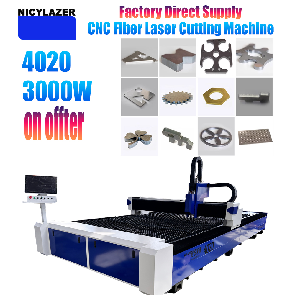 NICYLAZER CNC 3000W 4020 Faser – Industrial Laser Cutter For Metal Bewertung und Preis