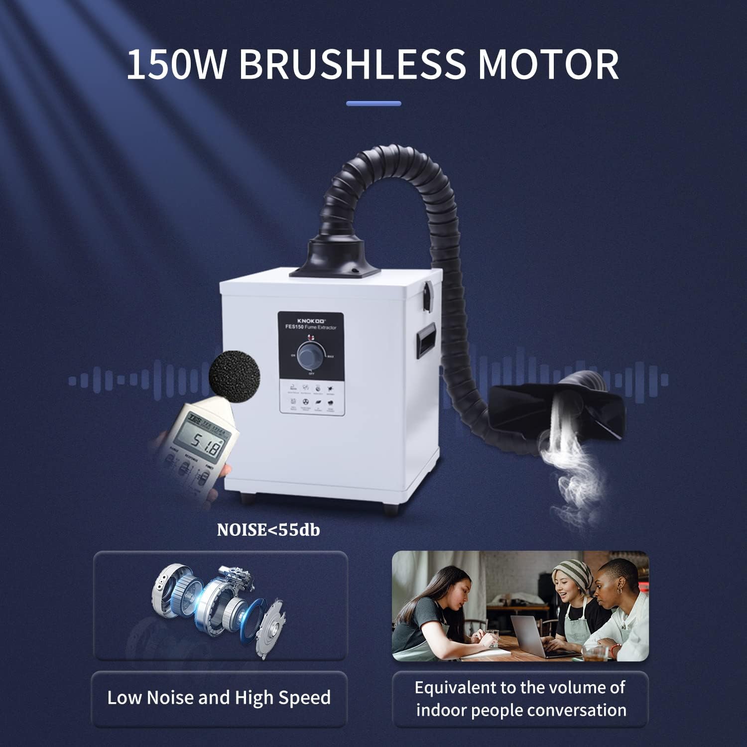 KNOKOO FES150 Industrieller La – Industrial Laser Fume Extractor Bewertung und Preis