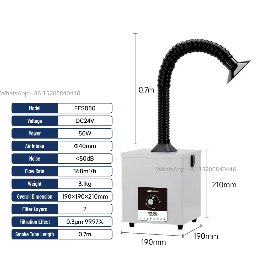 Industrieller Lötdampfabsauger – Industrial Laser Fume Extractor Bewertung und Preis