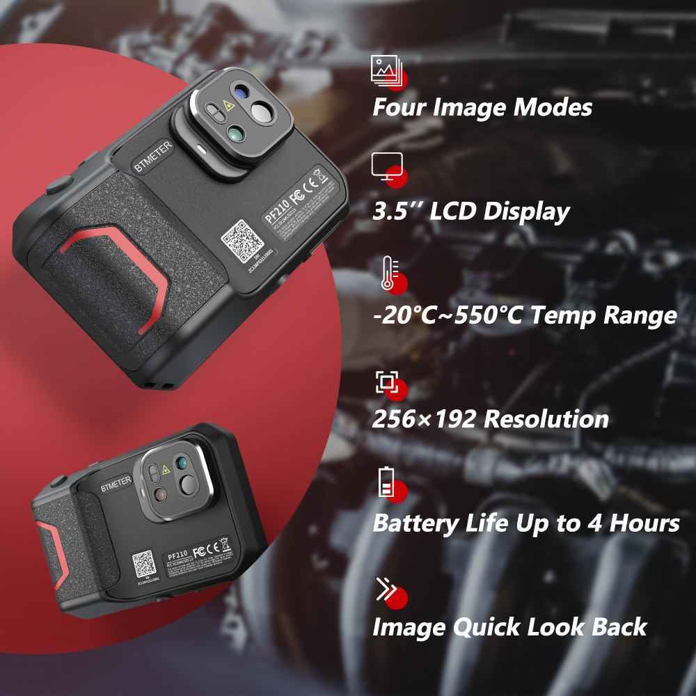 256x192 Wärmebildkamera, tragb – Industrial Handheld Laser Bewertung und Preis