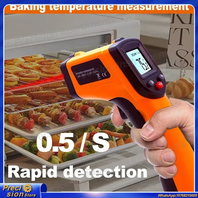 Infrarot-Thermometer-Pistole B – Industrial Handheld Laser Bewertung und Preis